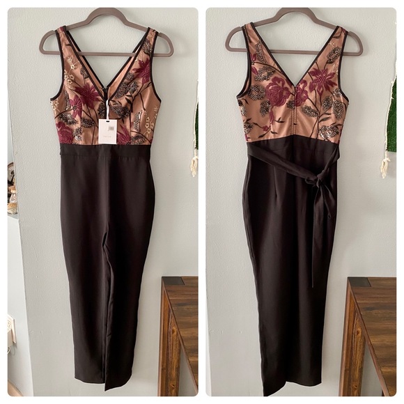 Anthropologie Harlyn embroidered jumpsuit. WA - Picture 6 of 11